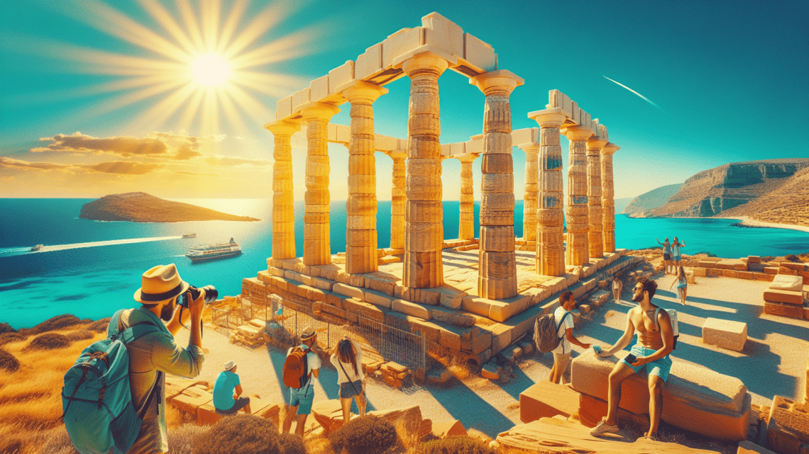 Kap Sounion und der Tempel des Poseidon
