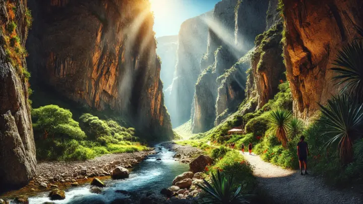 Die Samaria-Schlucht