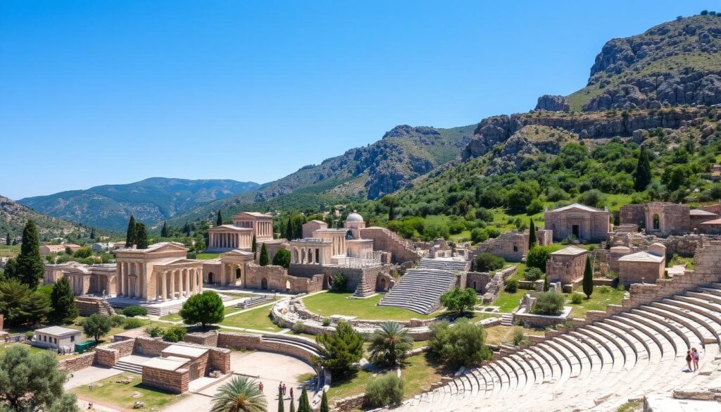 Antike Stätten der Peloponnes