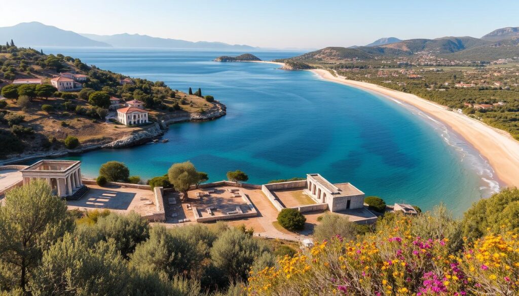 Chalkidiki antike Siedlungen