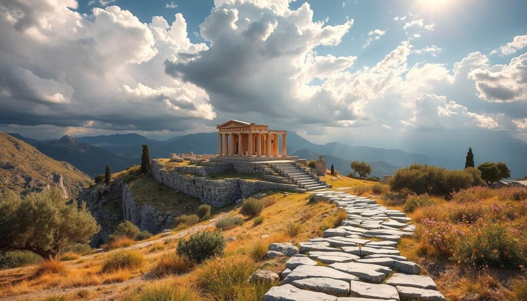 Delphi antike Sehenswürdigkeit Griechenland Delphi antike Sehenswürdigkeit Griechenland