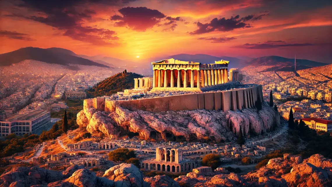 Die Akropolis Von Athen Griechenland Blog