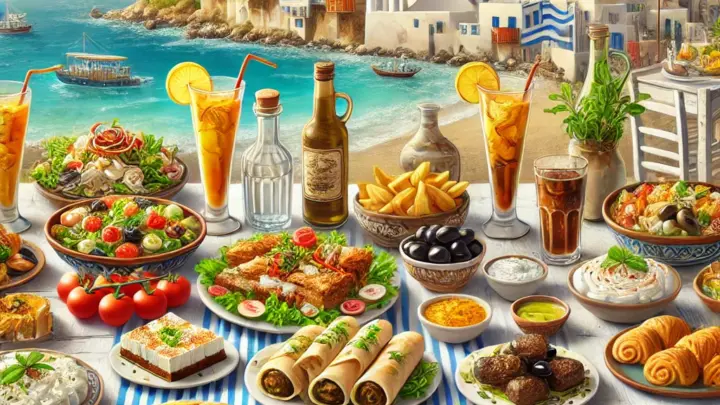 Die besten Speisen und Getränke in Griechenland