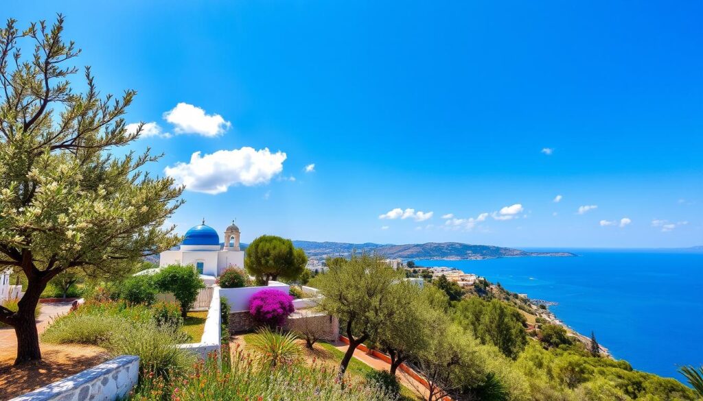 Griechenland Frühjahr Wetterbedingungen