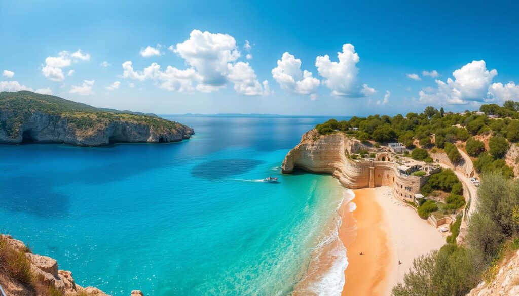 Griechische Strände Panorama Griechische Strände Panorama