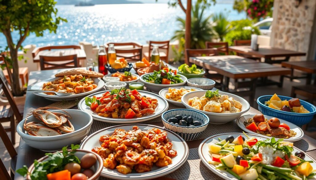 Kulinarische Spezialitäten auf Kos