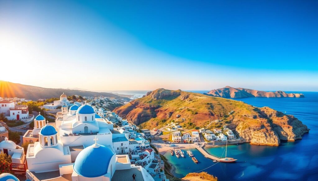 Kykladen Inseln Panorama