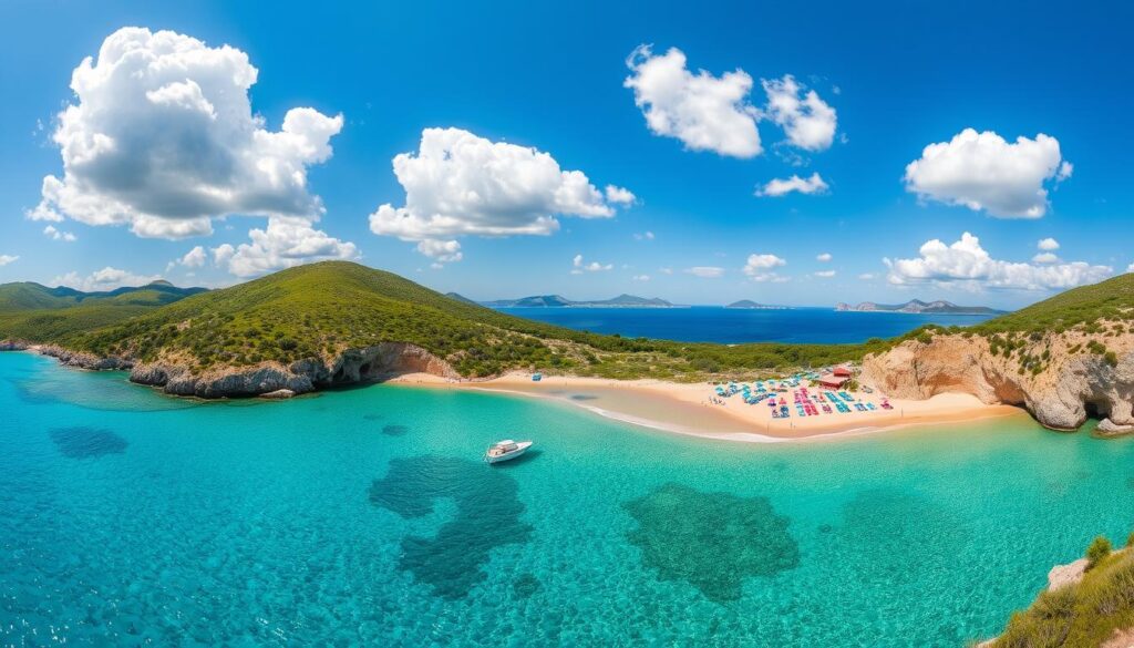 Peloponnes Strände Panorama