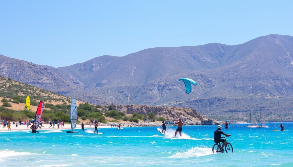 Sportliche Aktivitäten auf Kos