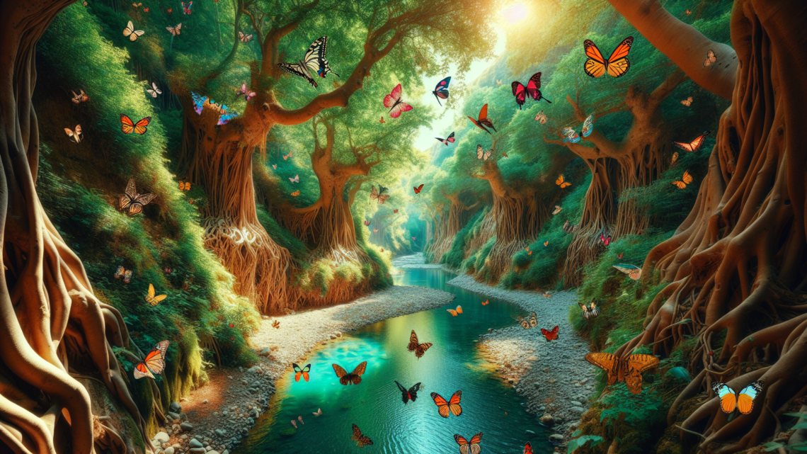 Besuch der Schmetterlingsschlucht auf Rhodos