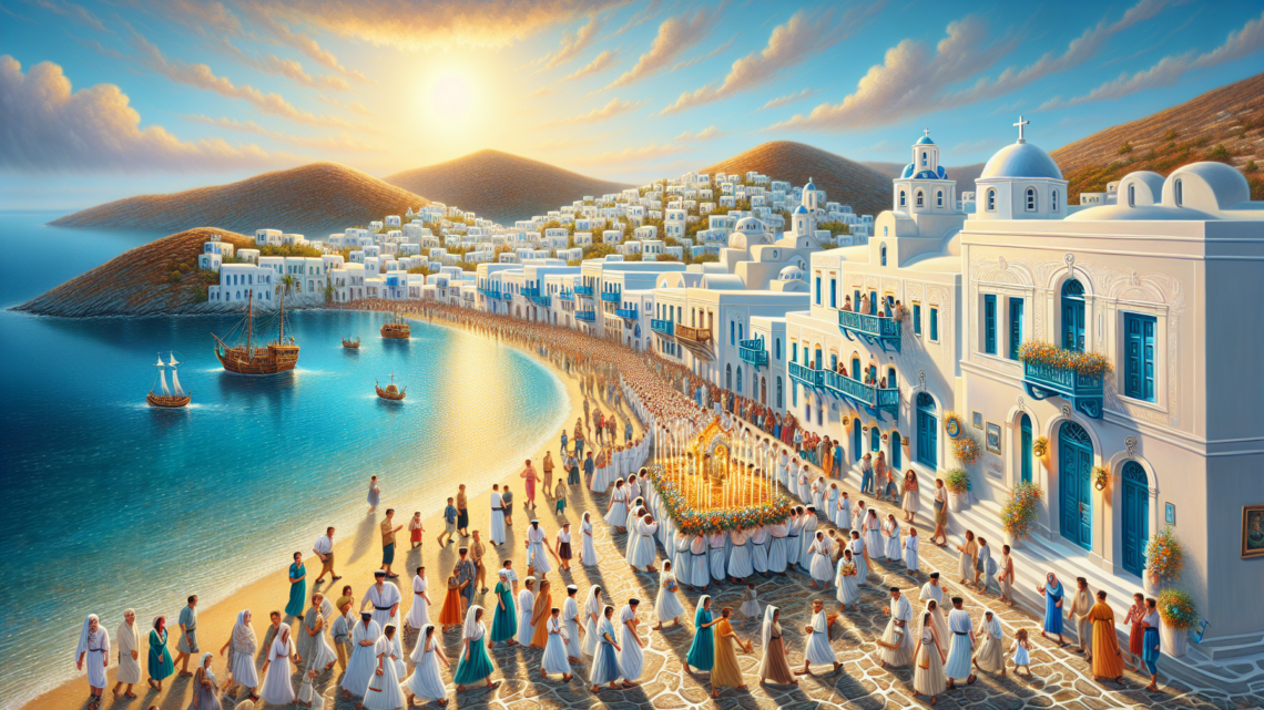 Erleben der einzigartigen Marienprozession in Ano Syros