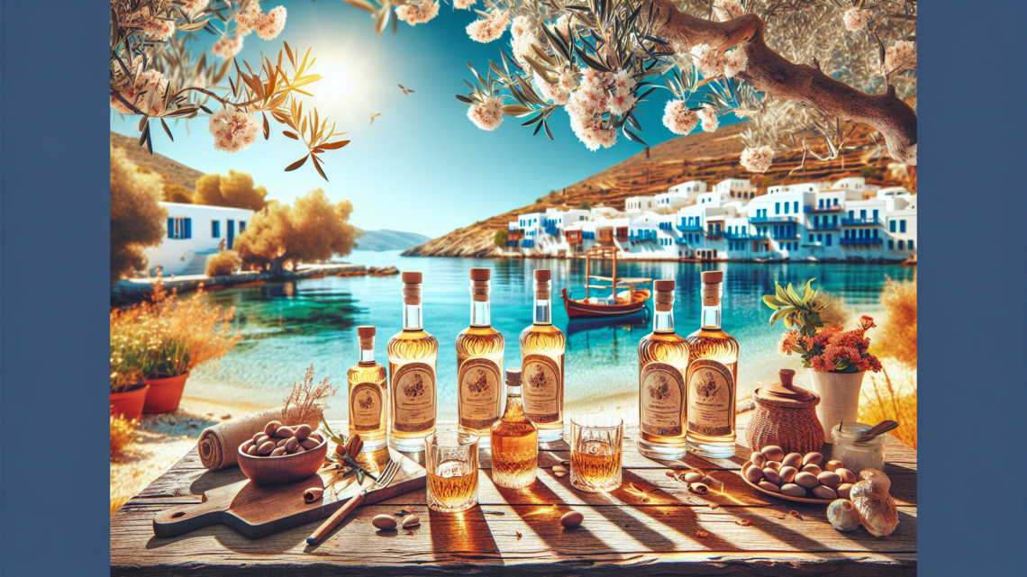 Verkostung des berühmten Mastiha-Likörs auf Chios