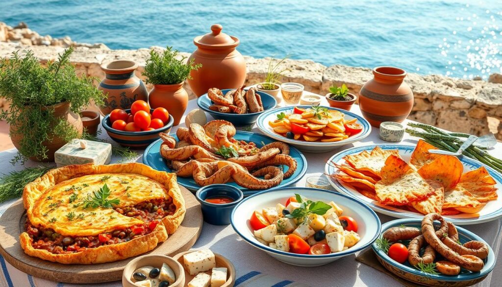 Griechische Inselküche Spezialitäten