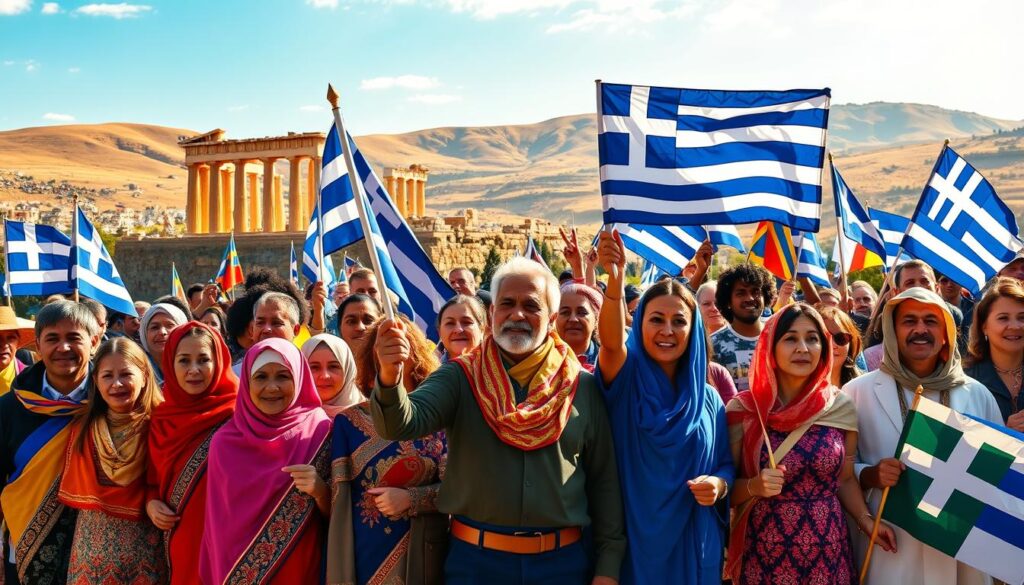 Internationale Unterstützung Griechische Revolution