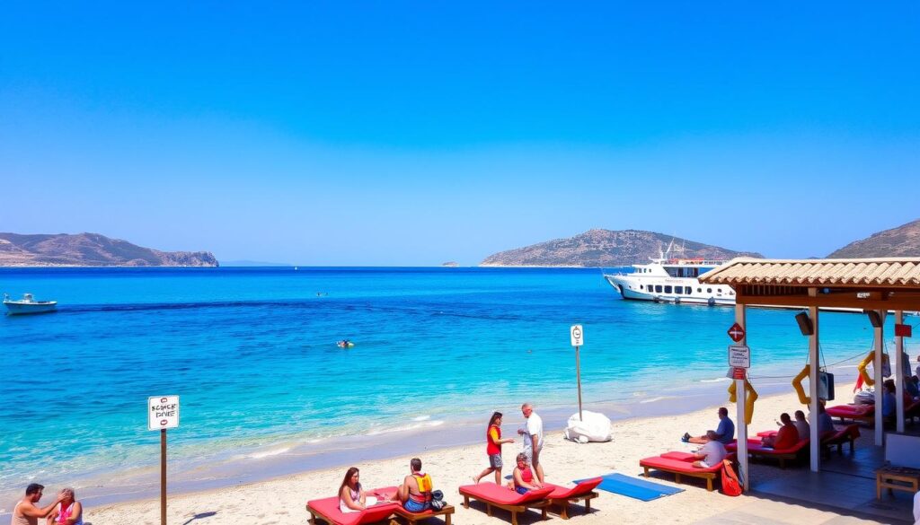 Sicherheit auf Griechenland Inselhopping