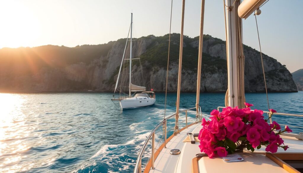 Romantische Segelkreuzfahrt in Griechenland