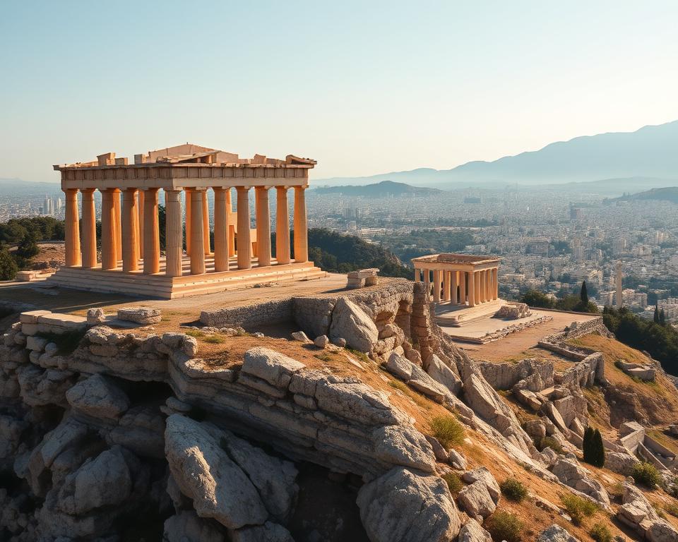 Akropolis von Athen Panorama