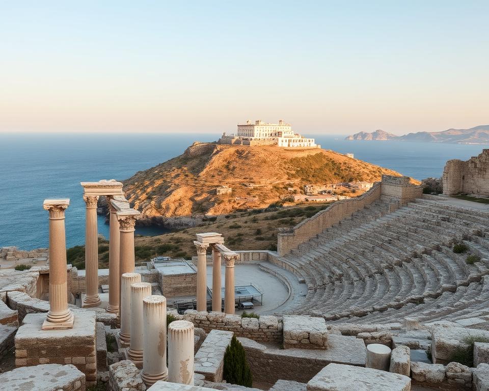 Antike Stätten Rhodos Archäologie