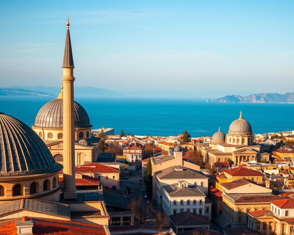 Architektur Thessaloniki Stadtpanorama