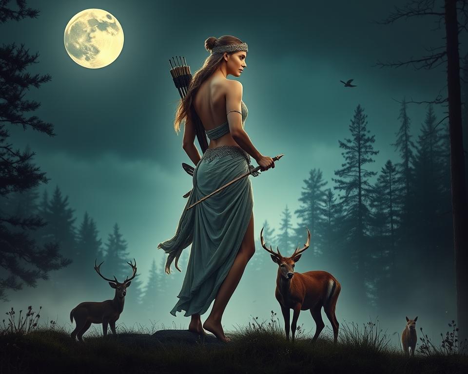 Artemis Jagdgöttin Mondgöttin