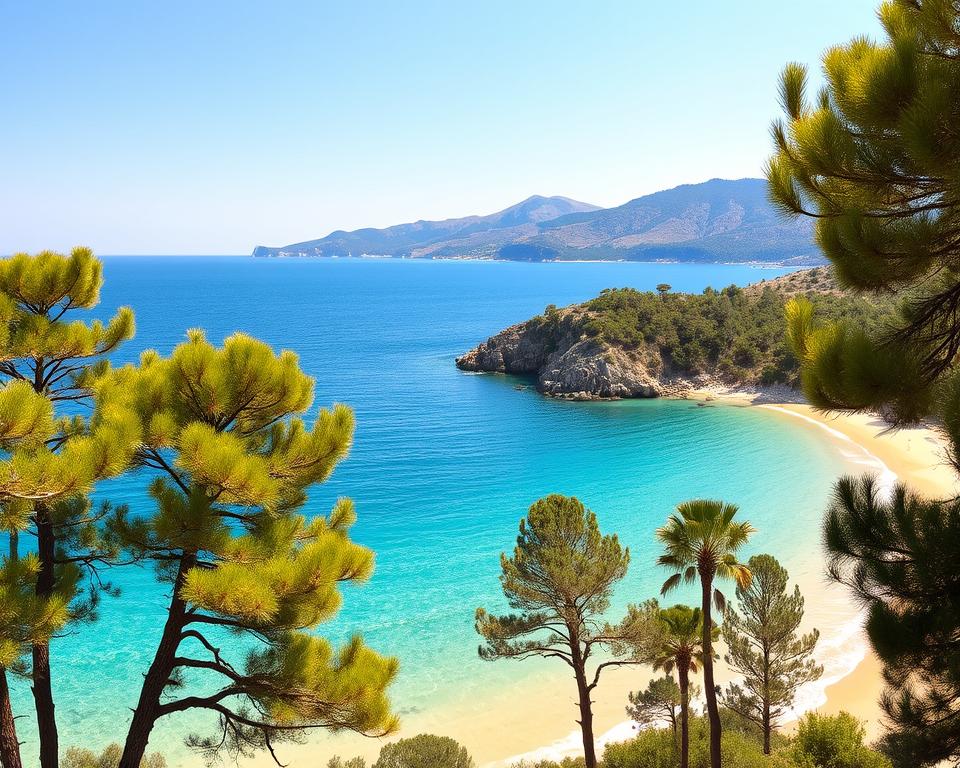 Chalkidiki Strände Panorama