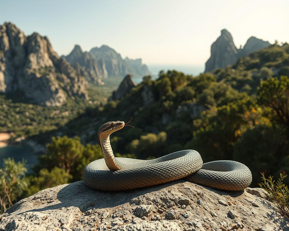 Giftschlangen Griechenland Rhodos