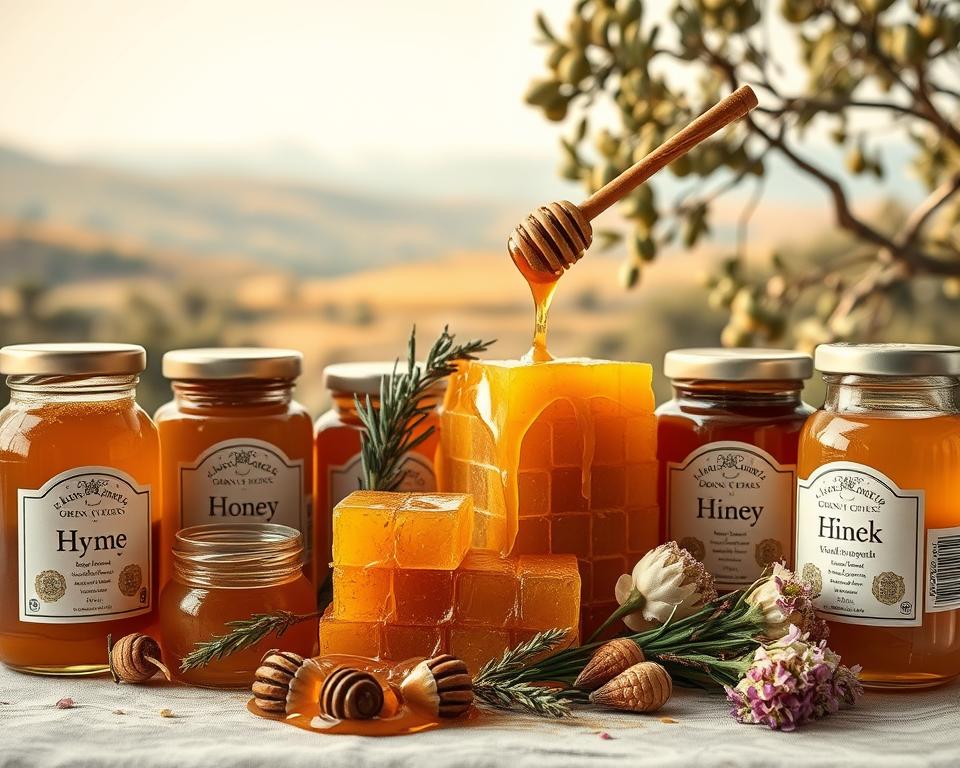 Griechische Honigsorten Griechische Honigsorten