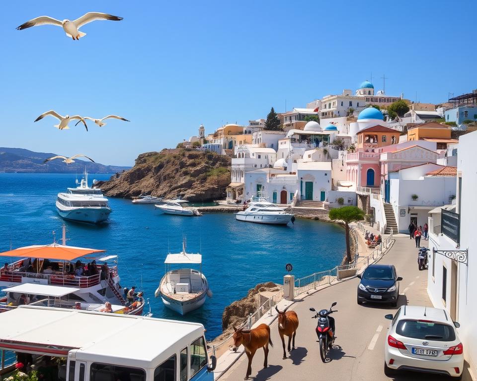 Griechische Insel Transportmöglichkeiten Griechische Insel Transportmöglichkeiten
