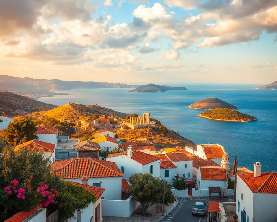 Griechische Insellandschaft