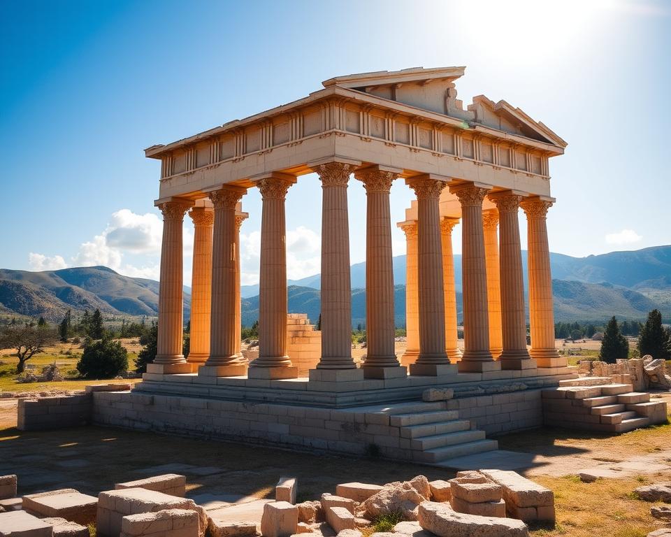 Heraion von Argos Baugeschichte