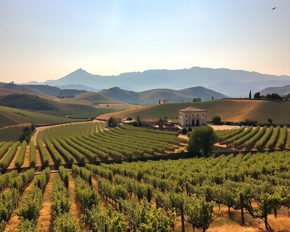 Kefalonische Weinberge und Weingüter Kefalonische Weinberge und Weingüter