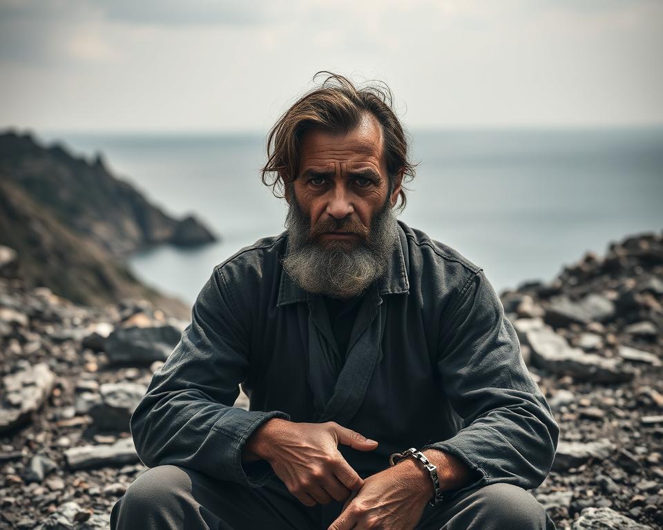 Kolokotronis Gefangenschaft auf Hydra