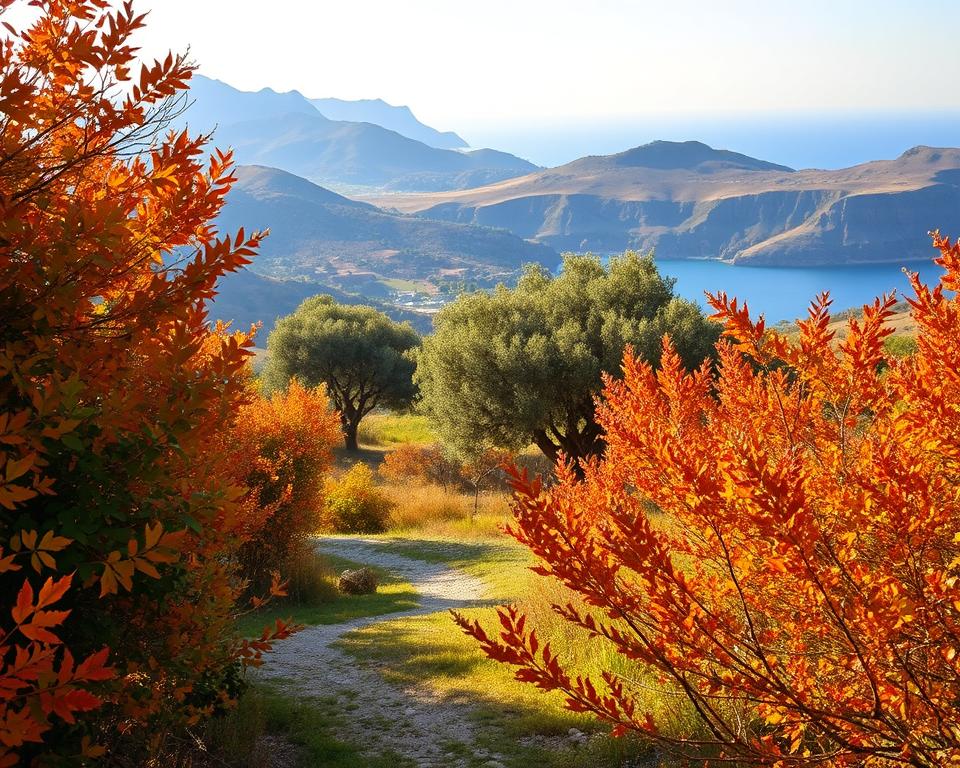 Kreta Herbsturlaub Landschaft