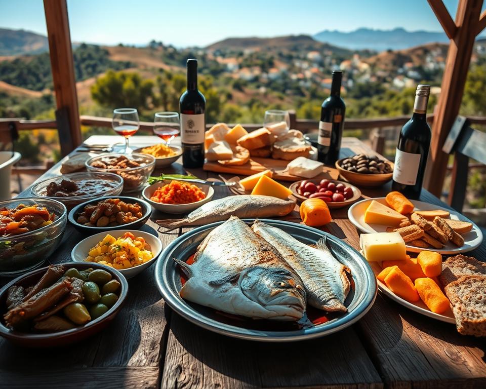 Kretische Küche traditionelle Gerichte