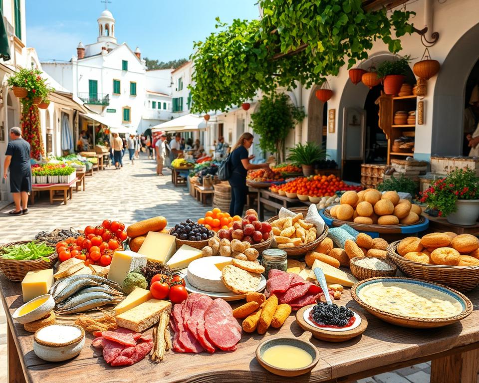 Kulinarik Andros Spezialitäten