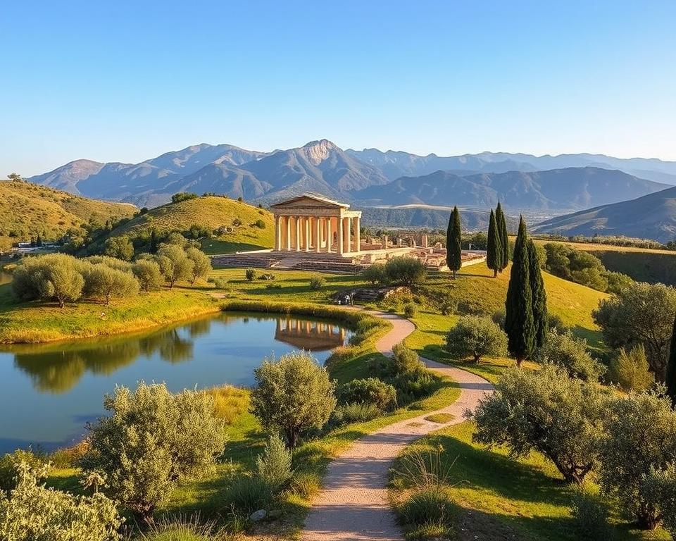 Landschaft von Argolis Heraion