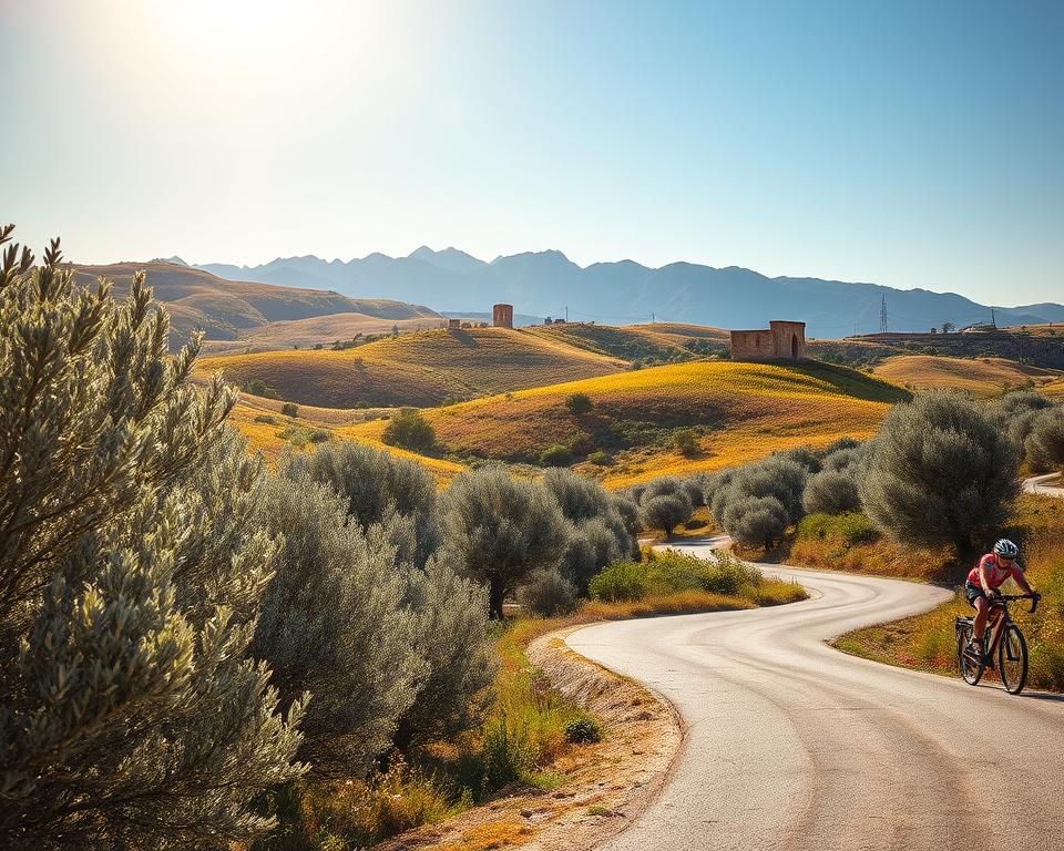 Radrouten Griechenland Landschaft Radrouten Griechenland Landschaft