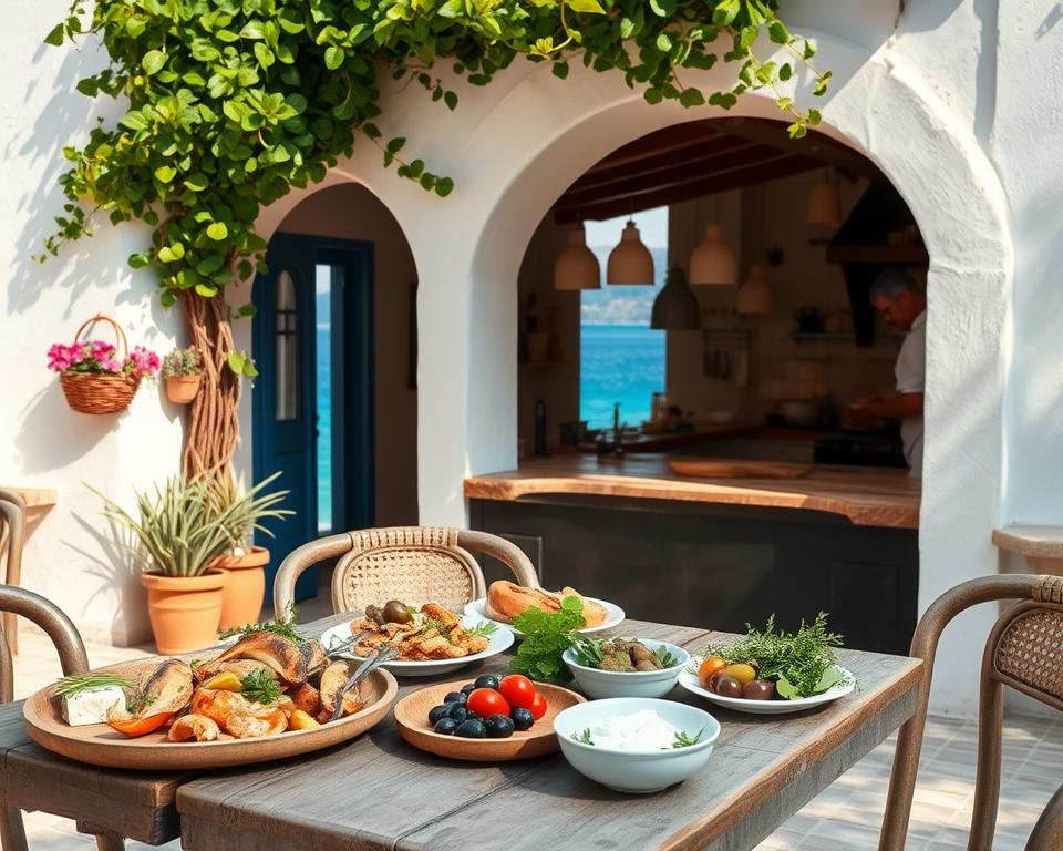 Sithonia Küche Spezialitäten