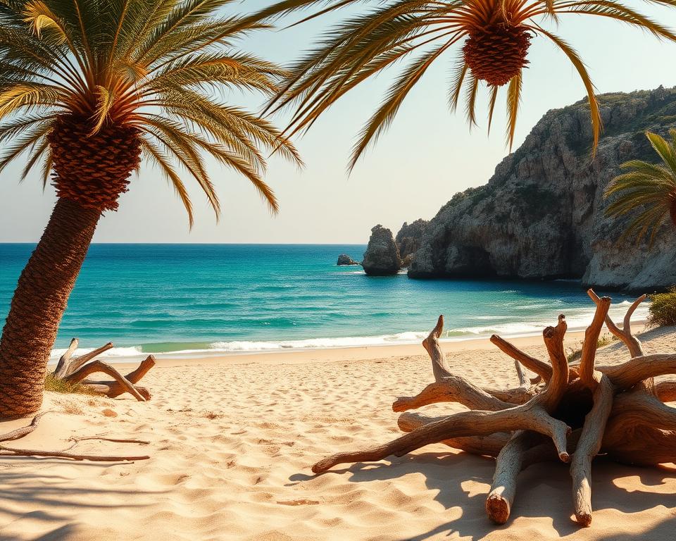 Strände Andros Küstenlandschaft