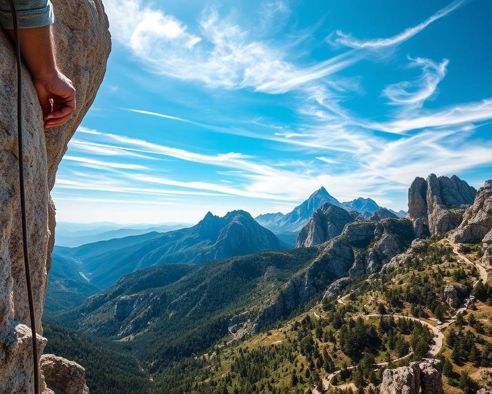 Taygetos-Gebirge Kletterrouten