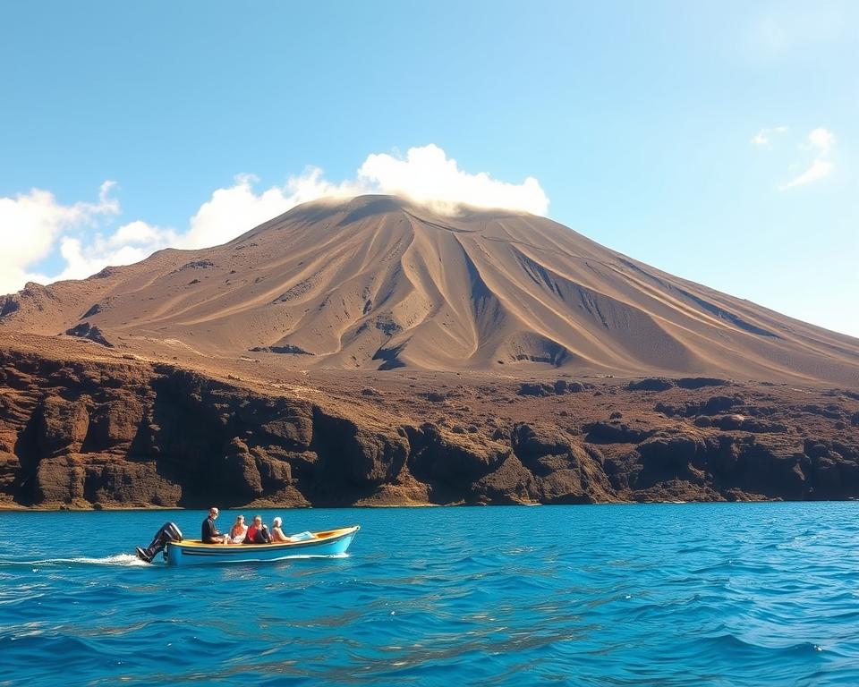 Vulkanausflüge Santorini Nea Kameni
