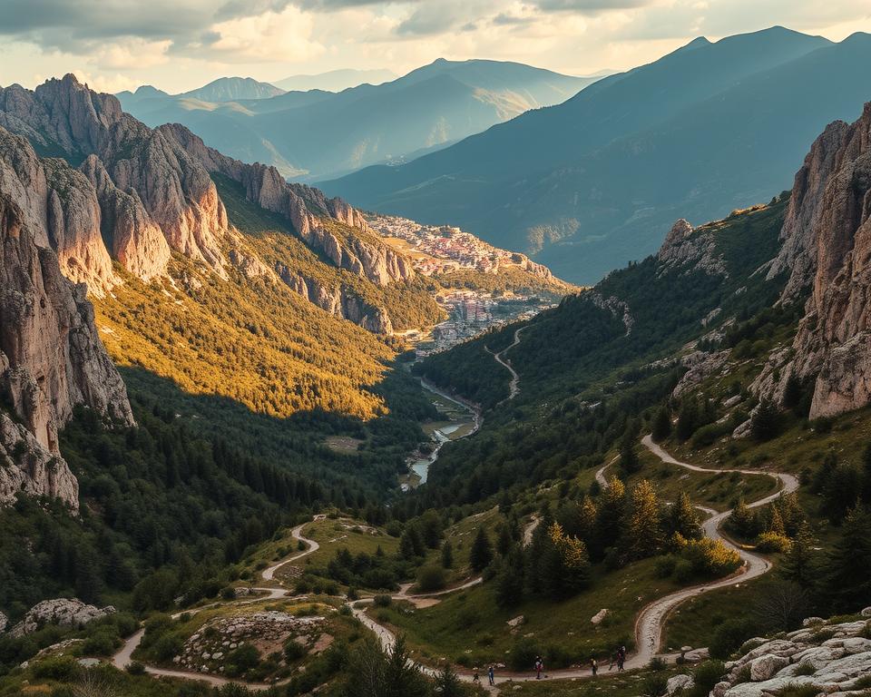 Wanderziele in griechischen Bergregionen