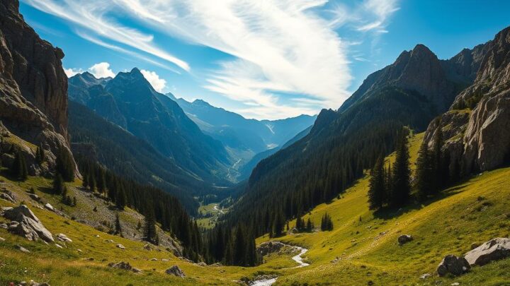 Gebirgsstock in Griechenland – Entdecke die Bergwelt
