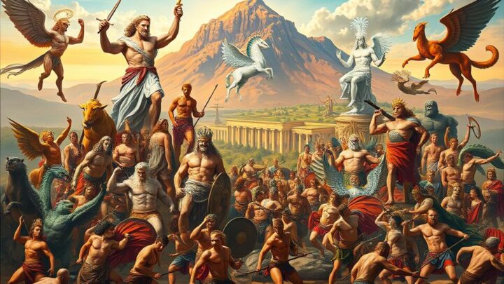 Griechische Mythologie Figuren – Entdecke die Antike