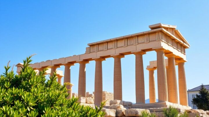 Das antike Heraion von Argos in Griechenland