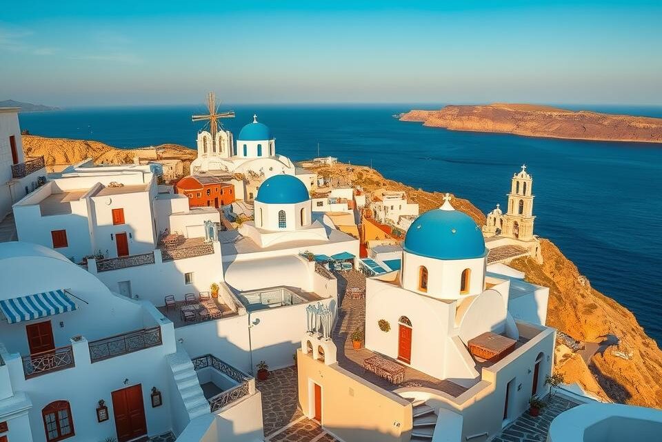 Weiße Stadt Griechenland: Entdecke Santorini