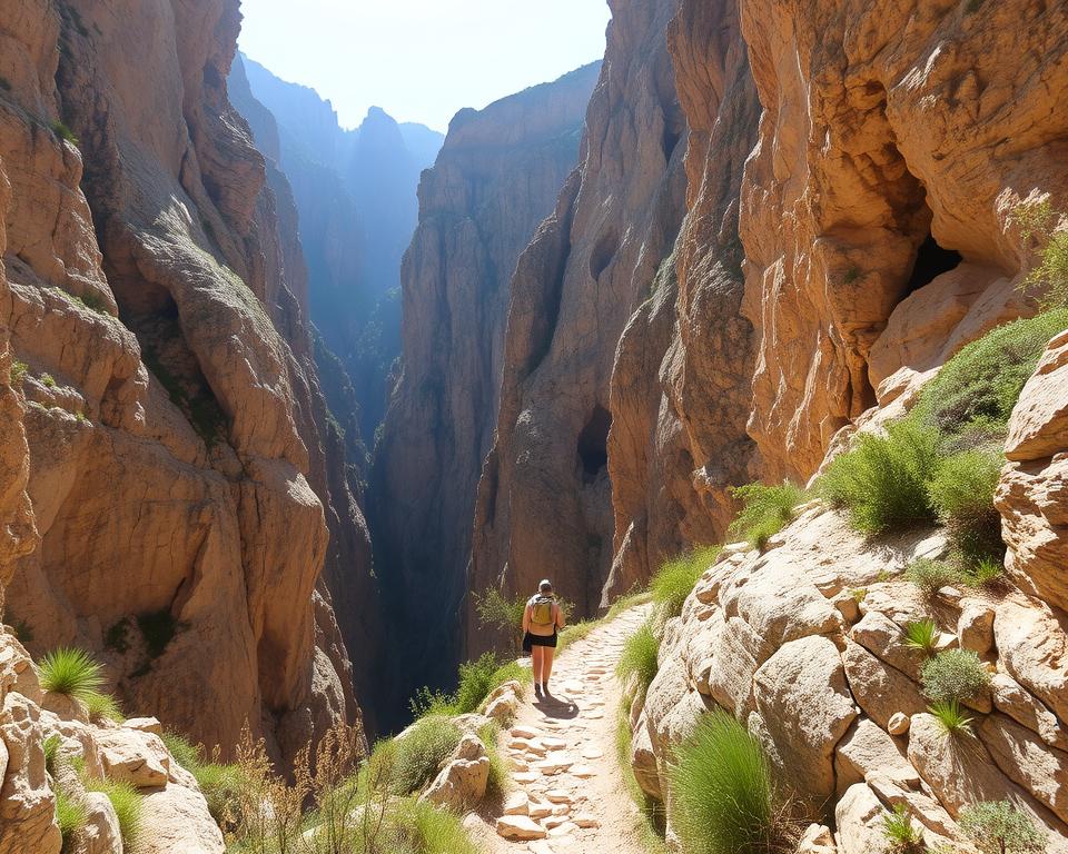 Abenteuerliche Wanderungen Kreta Schluchten