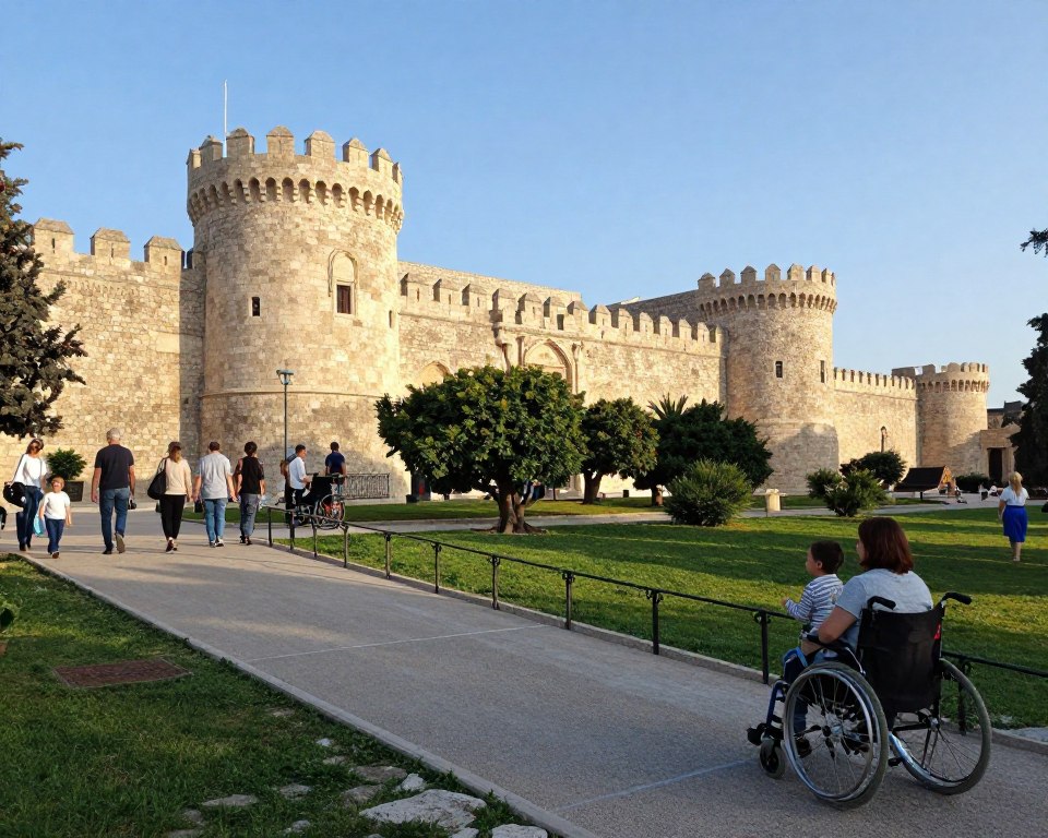 Barrierefreiheit im Großmeisterpalast Barrierefreiheit im Großmeisterpalast