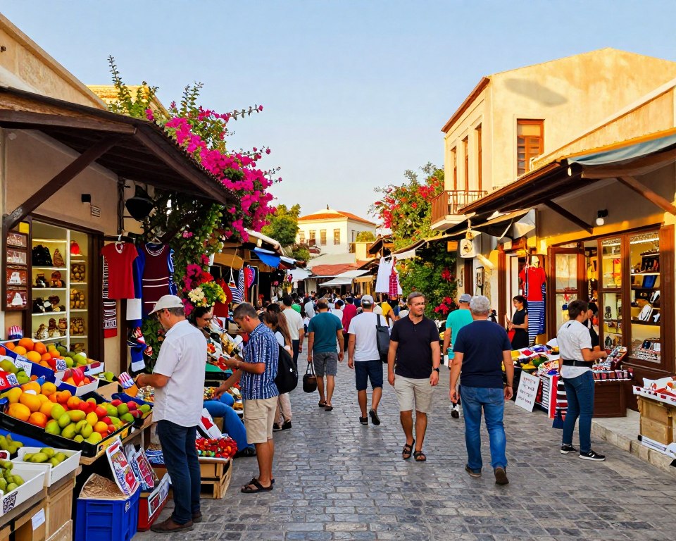 Einkaufsstraßen in Iraklio