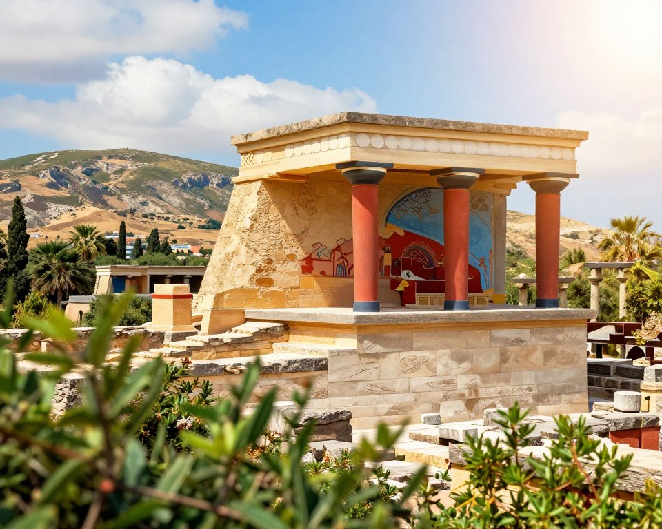 Knossos Palast Sehenswürdigkeiten